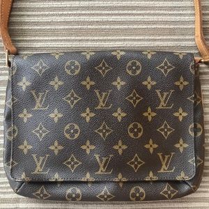 Authentic Louis Vuitton Canvas Musette Tango